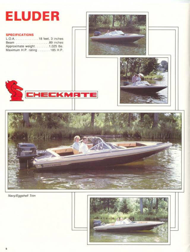 1986 Checkmate Brochure Page 6