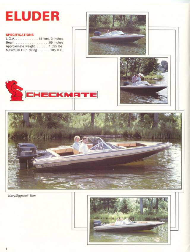1986 Checkmate Brochure Page 6 | Endless Boating Forums