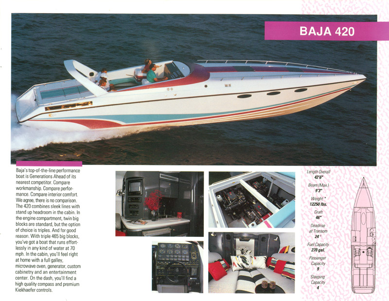 1991 Baja Brochure Page 14