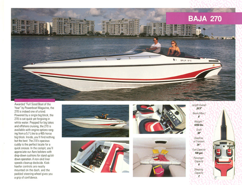 1991 Baja Brochure Page 18
