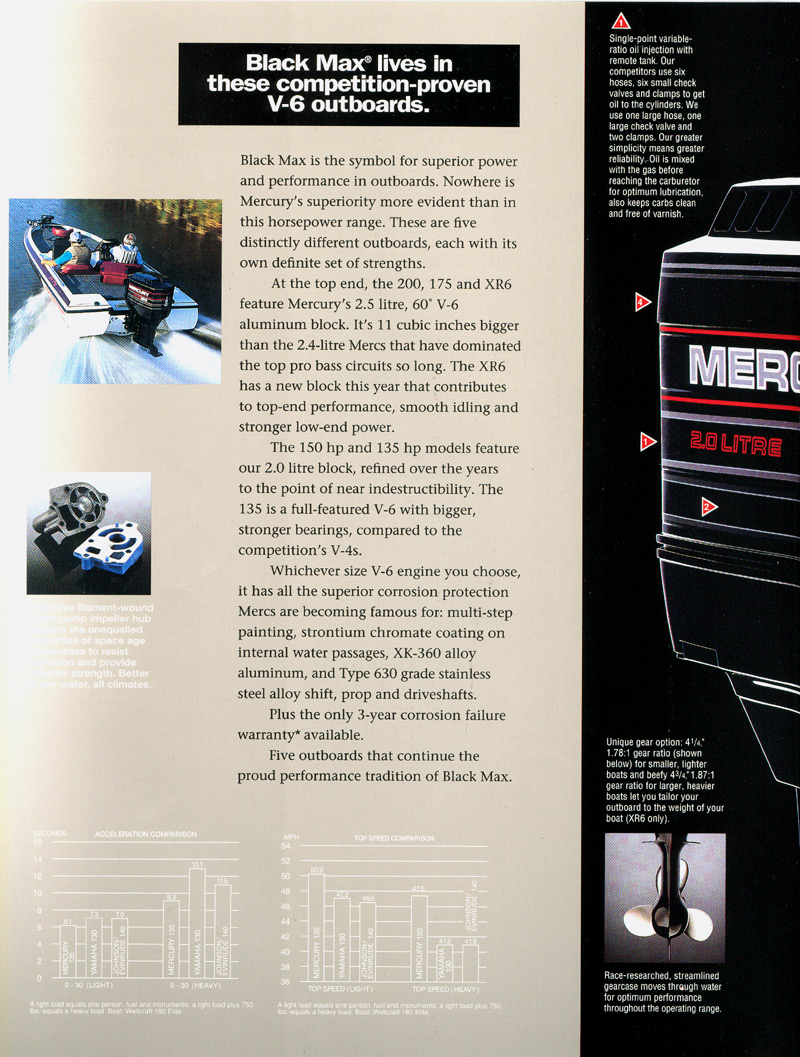 1994 Mercury Outboard Brochure Page 11