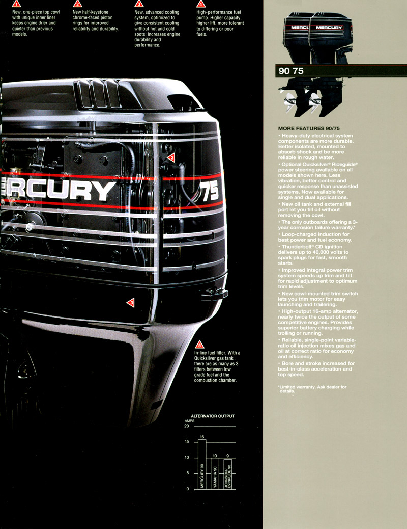 1994 Mercury Outboard Brochure Page 16