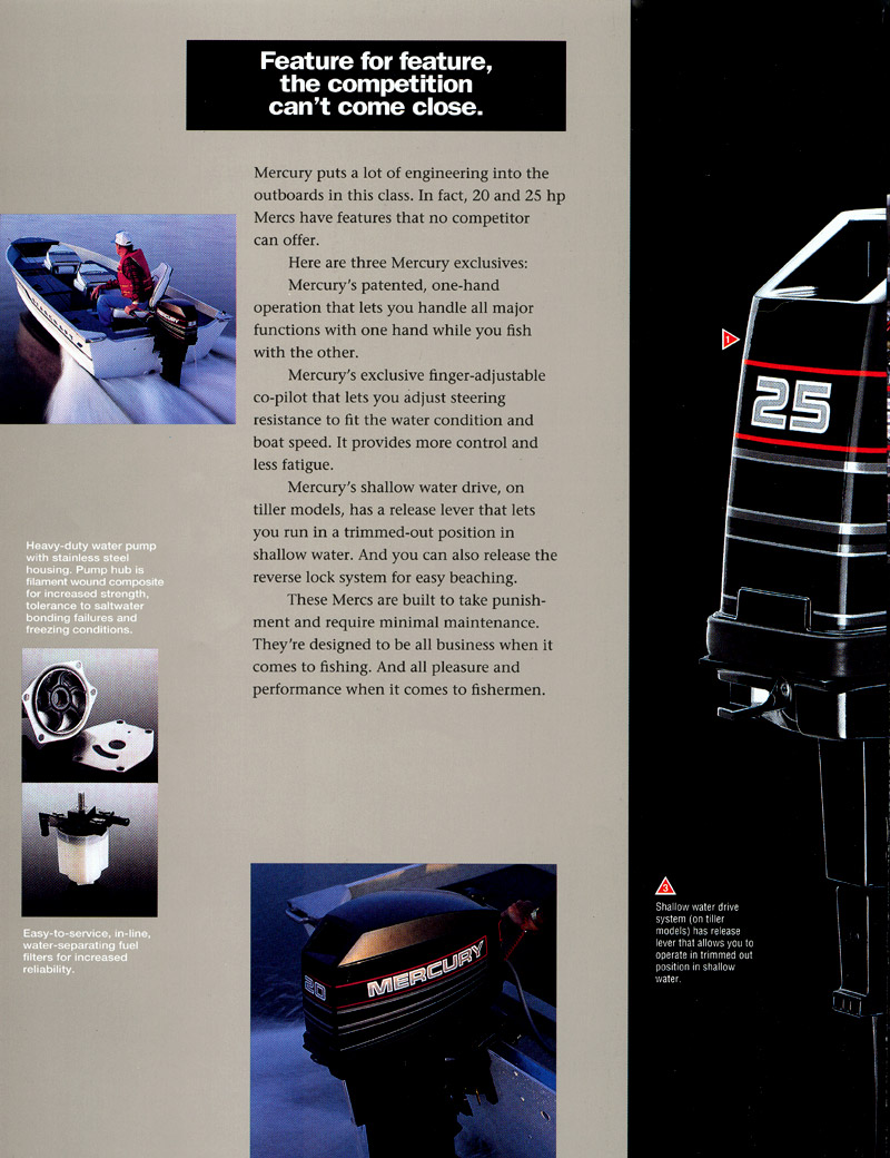 1994 Mercury Outboard Brochure Page 21
