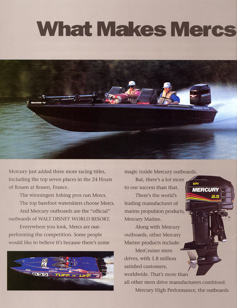 1994 Mercury Outboard Brochure Page 29