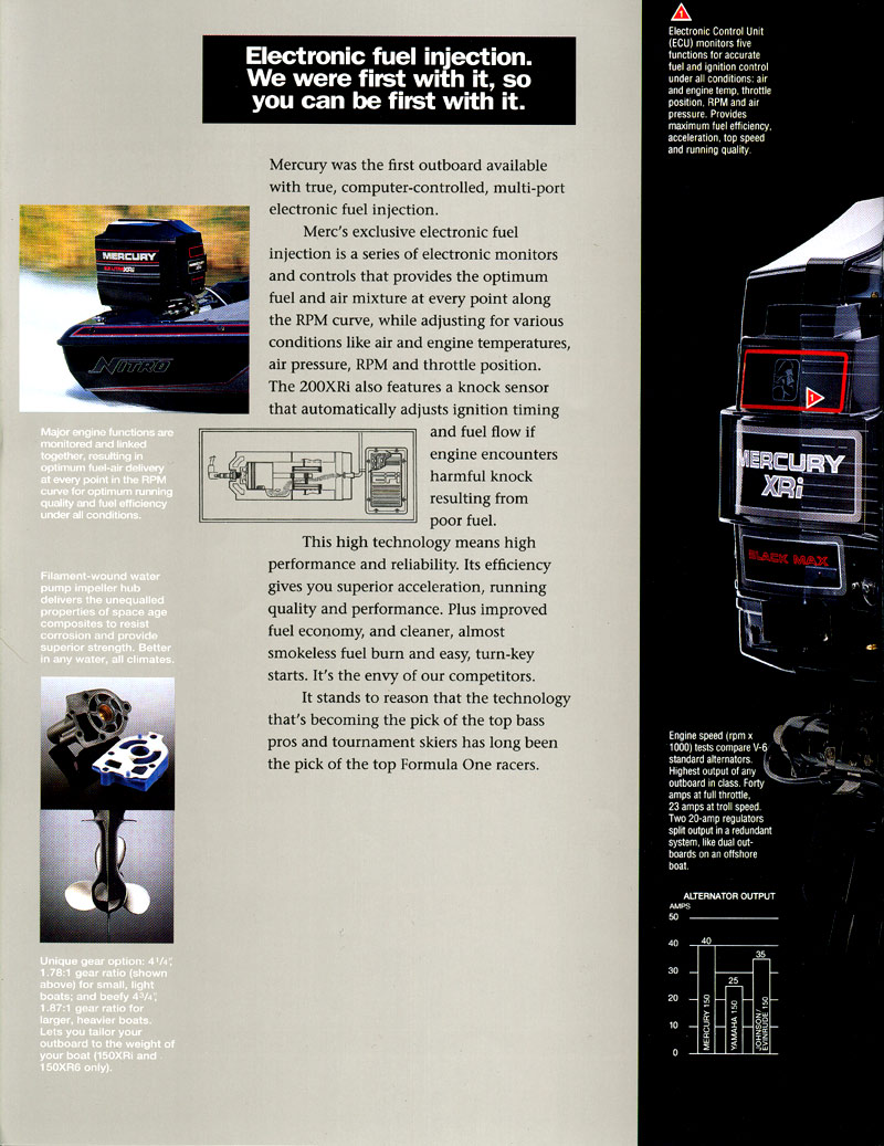 1994 Mercury Outboard Brochure Page 9
