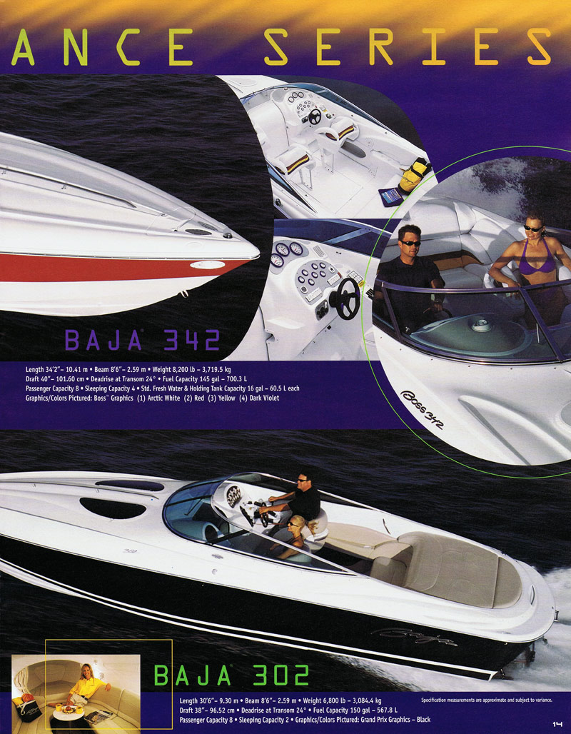 2001 Baja Brochure Page 14