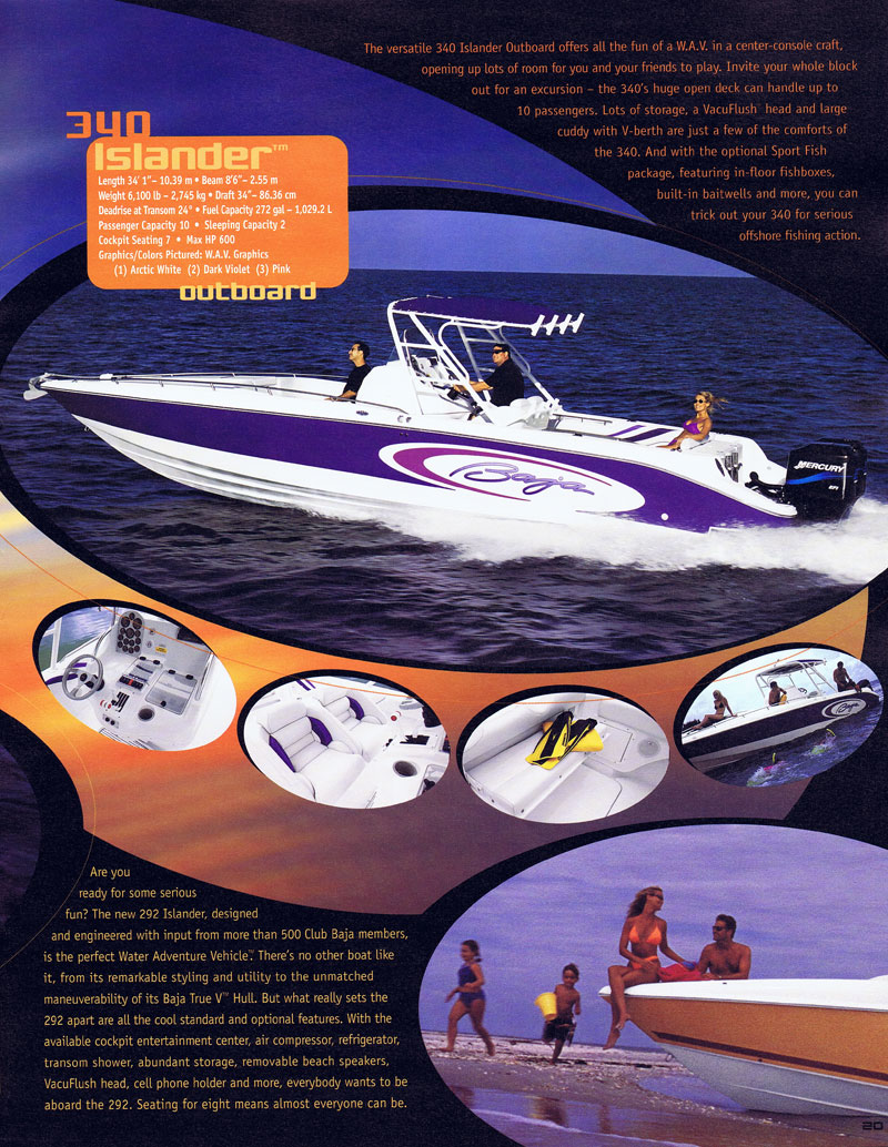 2001 Baja Brochure Page 20