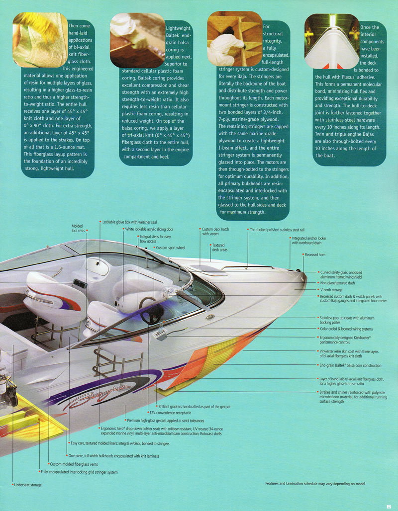 2001 Baja Brochure Page 6