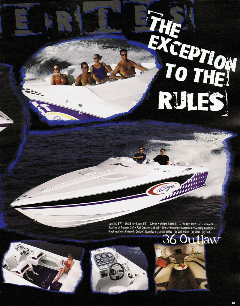 2001 Baja Brochure Page 8