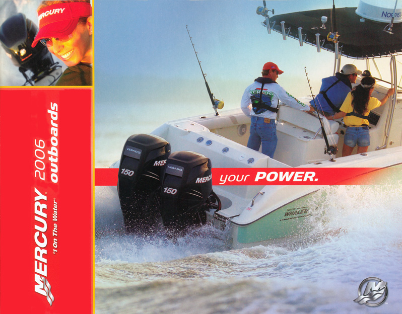 2006 Mercury Outboard Brochure Page 1