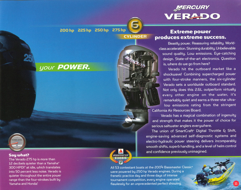 2006 Mercury Outboard Brochure Page 11