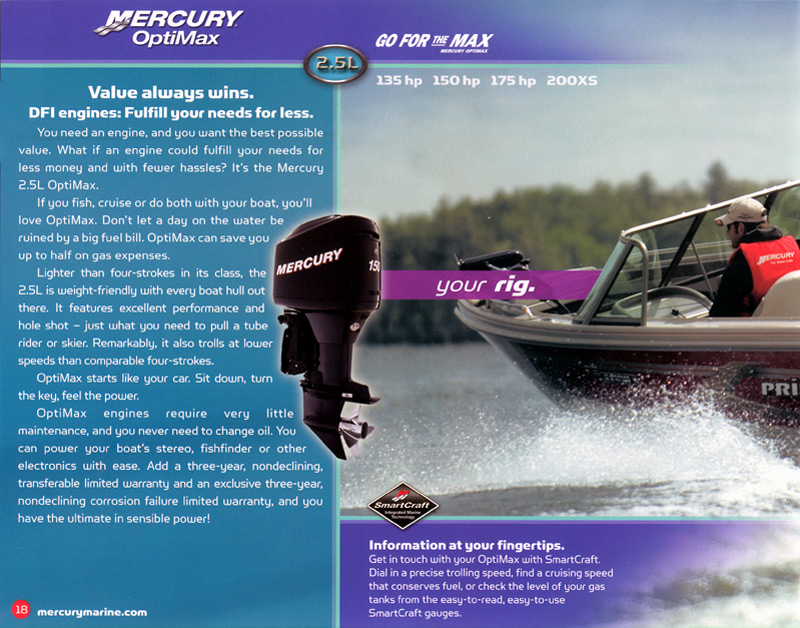 2006 Mercury Outboard Brochure Page 18