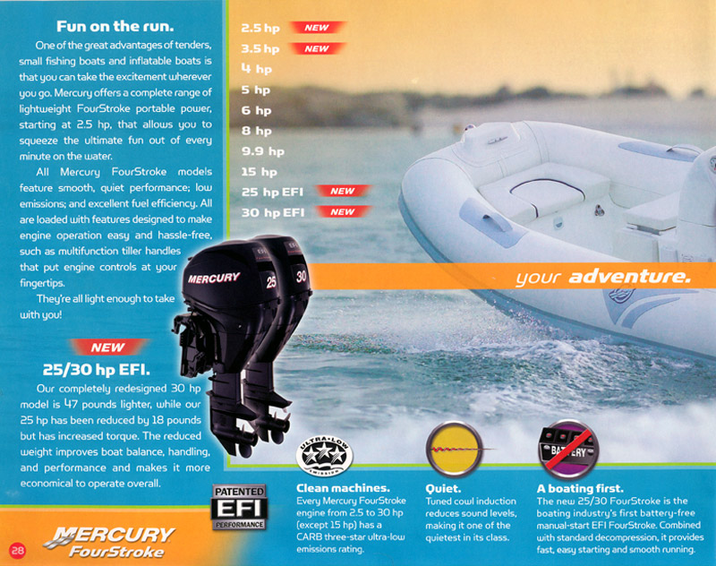 2006 Mercury Outboard Brochure Page 28