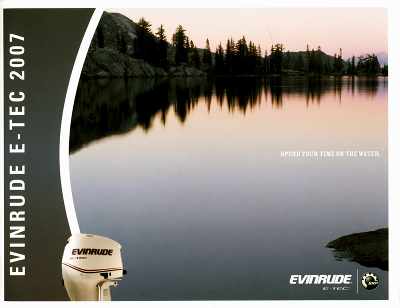 2007 Evinrude E-TEC Brochure Page 1