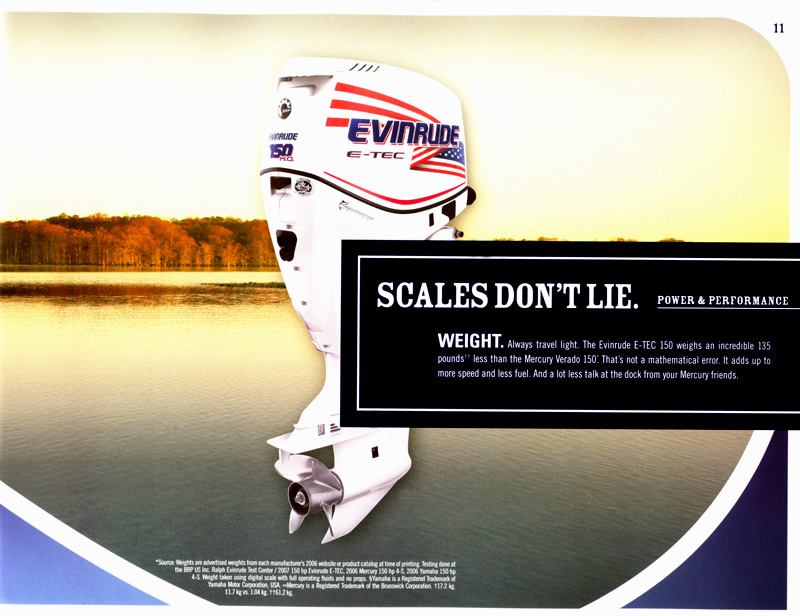 2007 Evinrude E-TEC Brochure Page 11