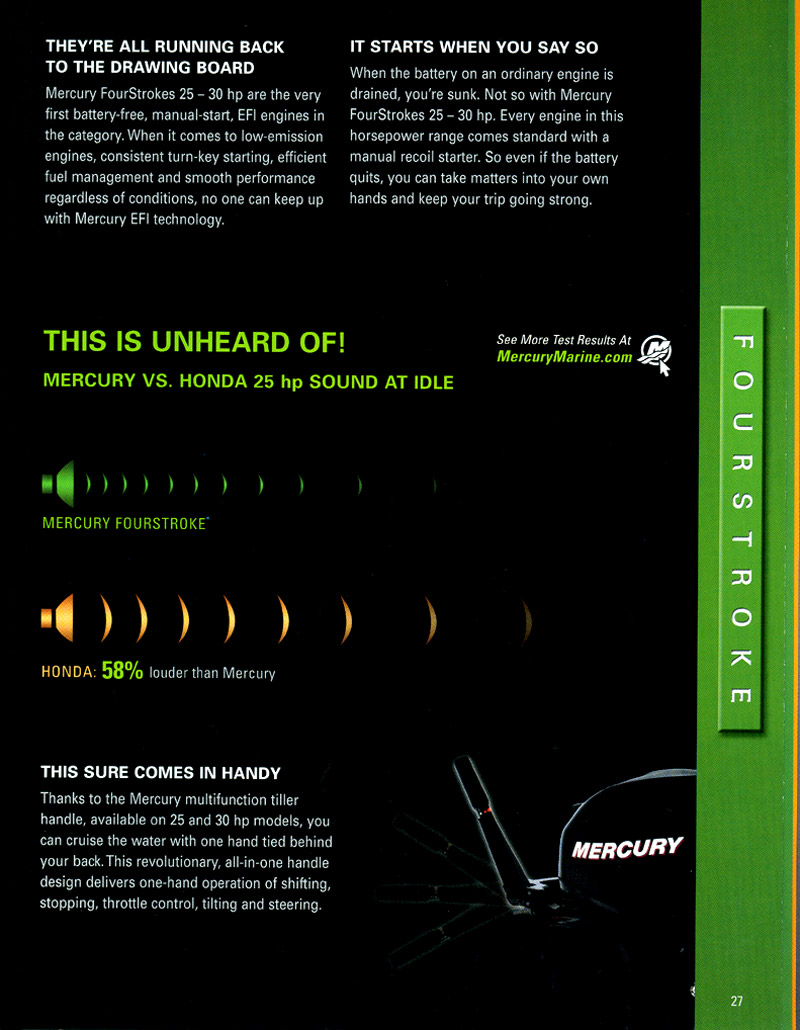 2007 Mercury Outboard Brochure Page 27