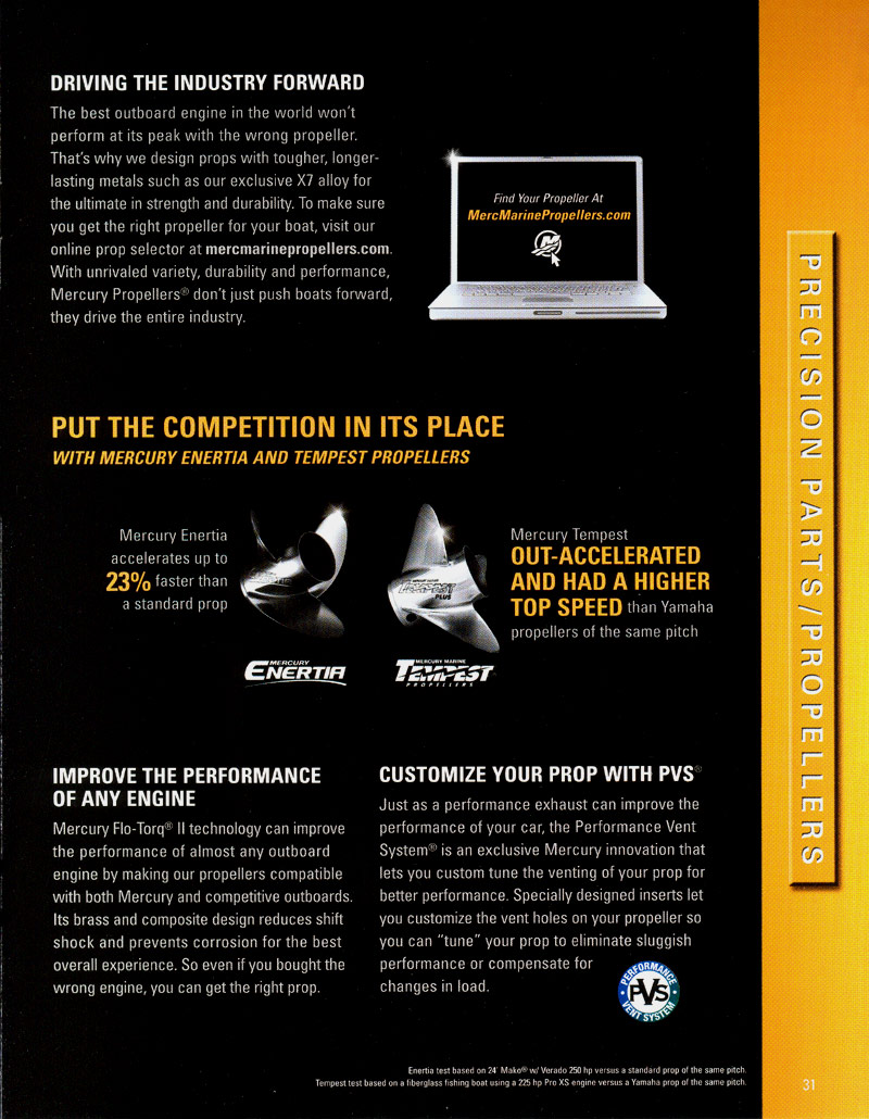 2007 Mercury Outboard Brochure Page 31