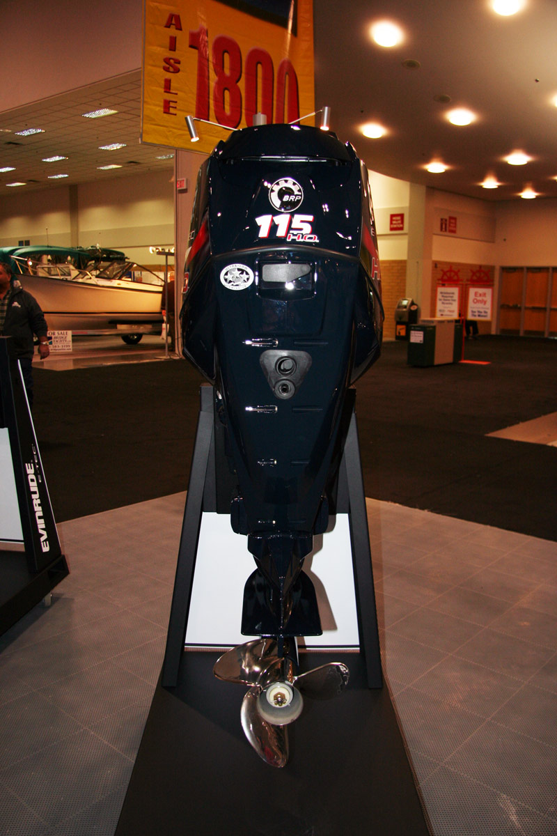 2009 Evinrude ETEC at 2009 TIBS