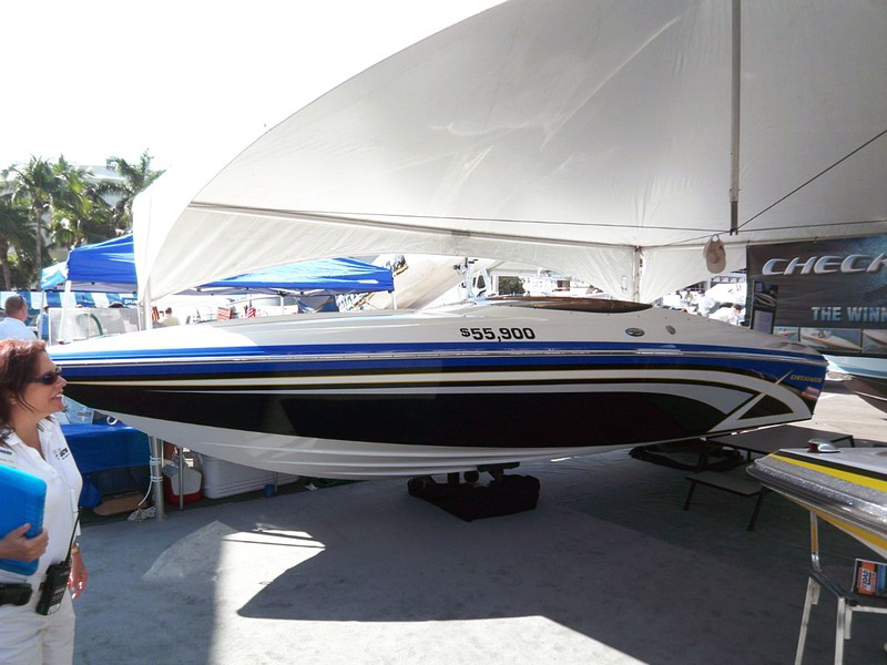 2010 Checkmate 244 ZT at 2009 Miami Boat Show