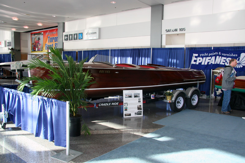 22' Johnston at 2011 Toronto International Boat Show