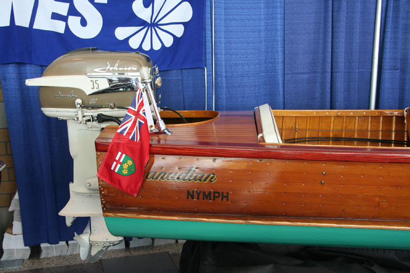 Antique Duke Boat at 2011 TIBS