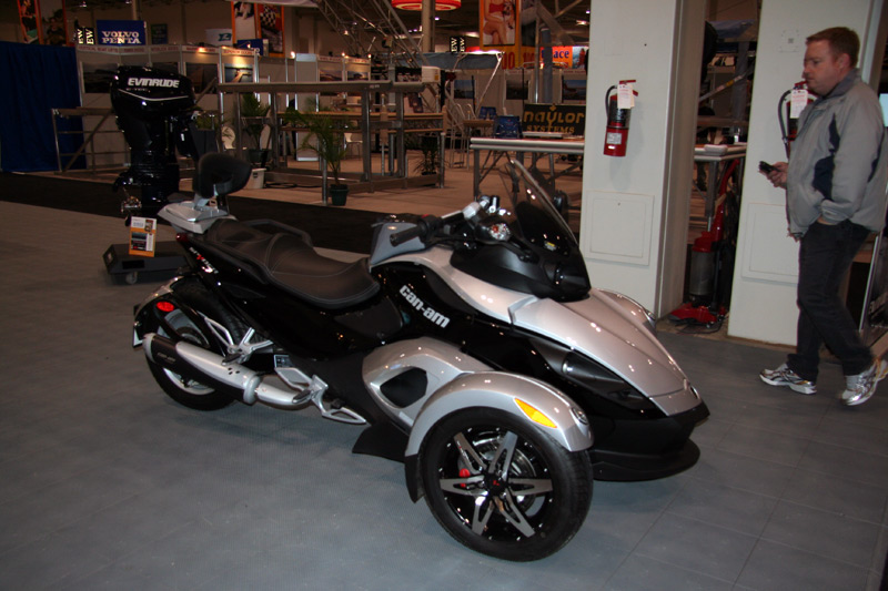 BRP Can-Am Spyder at 2009 TIBS