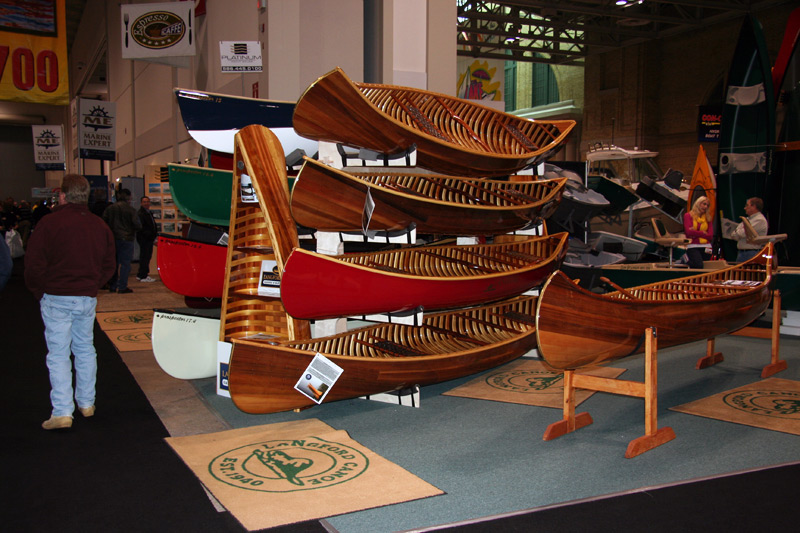 Langford Canoe Display at 2010 TIBS