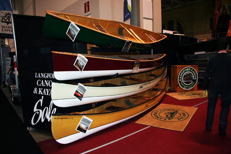 Langford Canoe Display at 2011 TIBS