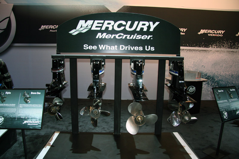 Mercury Marine Display at 2011 TIBS