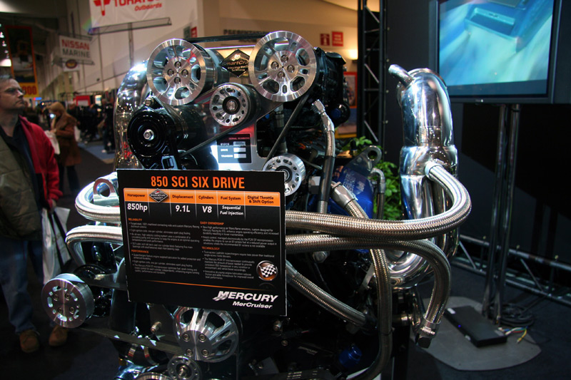 Mercury Marine Mercruiser Display at 2009 TIBS