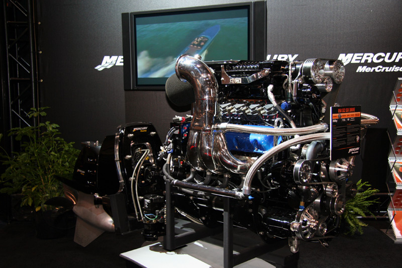 Mercury Marine Mercruiser Display at 2009 TIBS