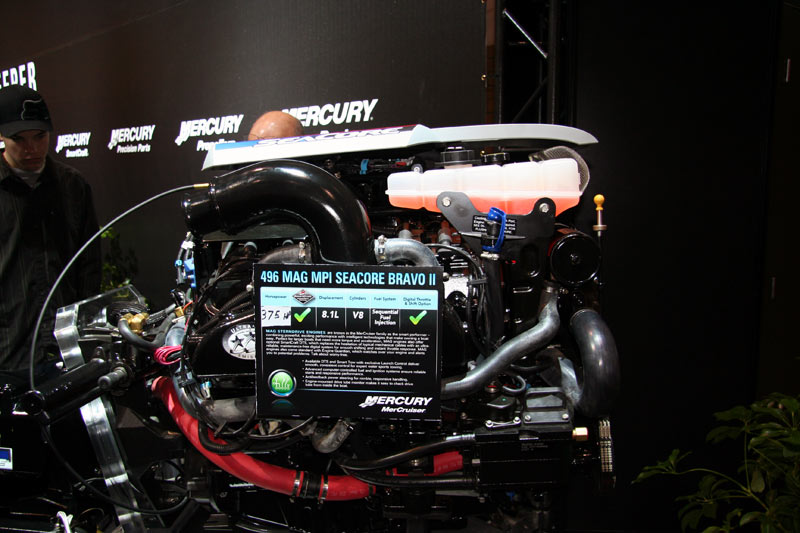 Mercury Marine Mercruiser Display at 2009 TIBS