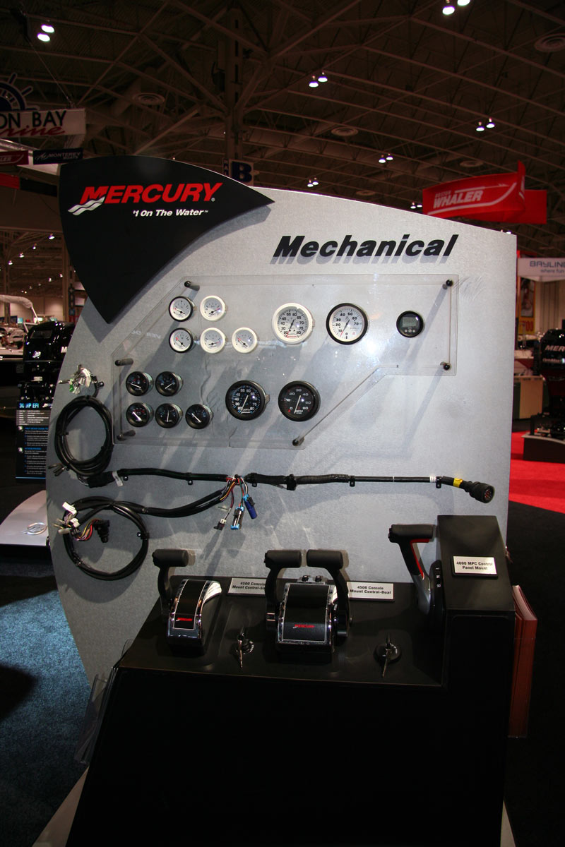 Mercury Marine Mercruiser Display at 2009 TIBS