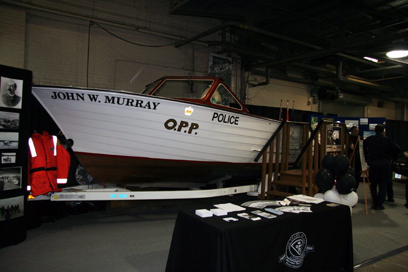 OPP Patrol Boat at 2009 TIBS