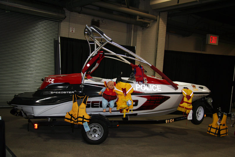 OPP Patrol Boat at 2009 TIBS