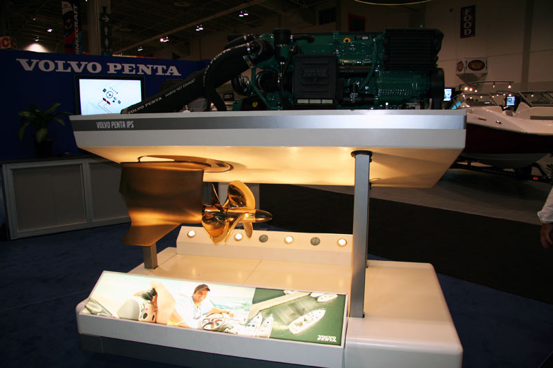 Volvo Penta display at 2009 TIBS