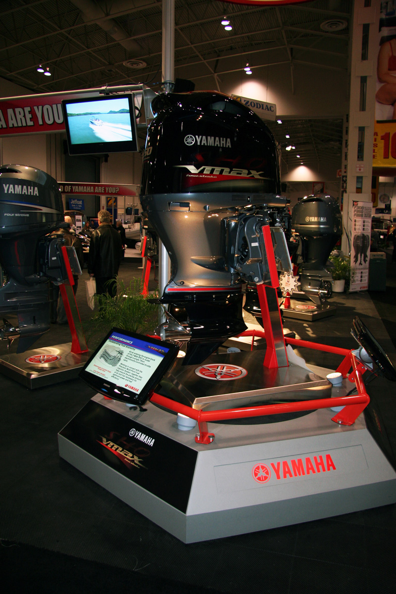 Yamaha Display at 2010 TIBS