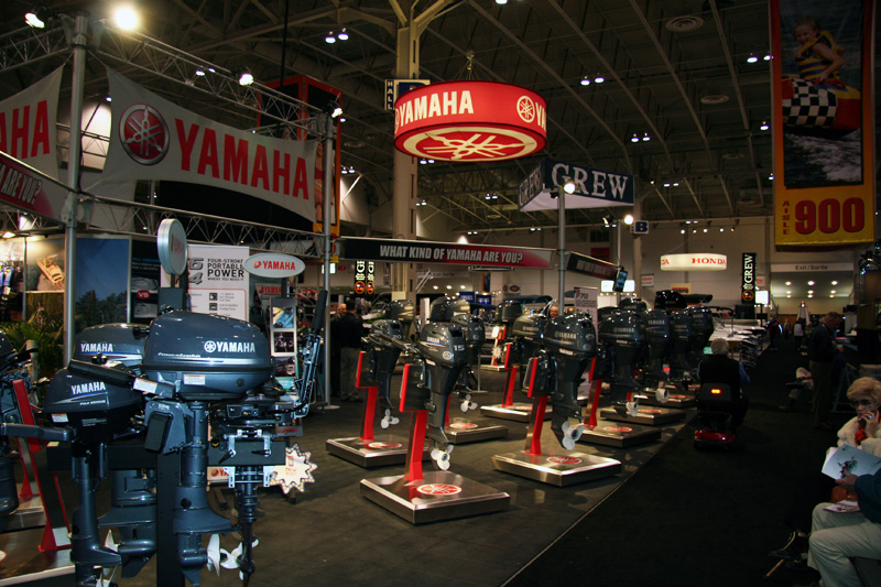 Yamaha Display at 2010 TIBS