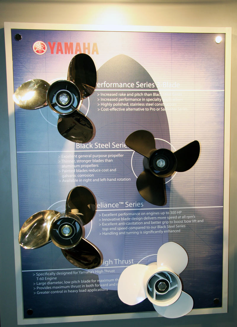 Yamaha Prop Display at 2009 TIBS