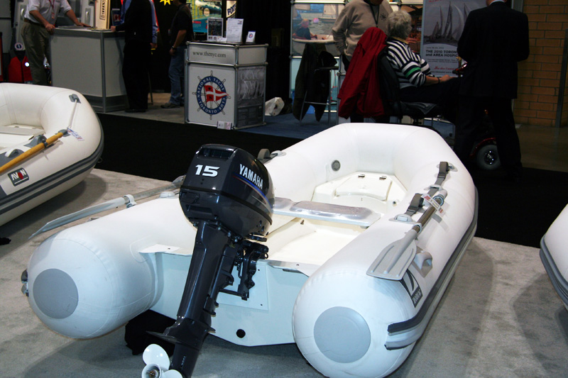 Zodiac with Yamaha Outboard at 2010 TIBS