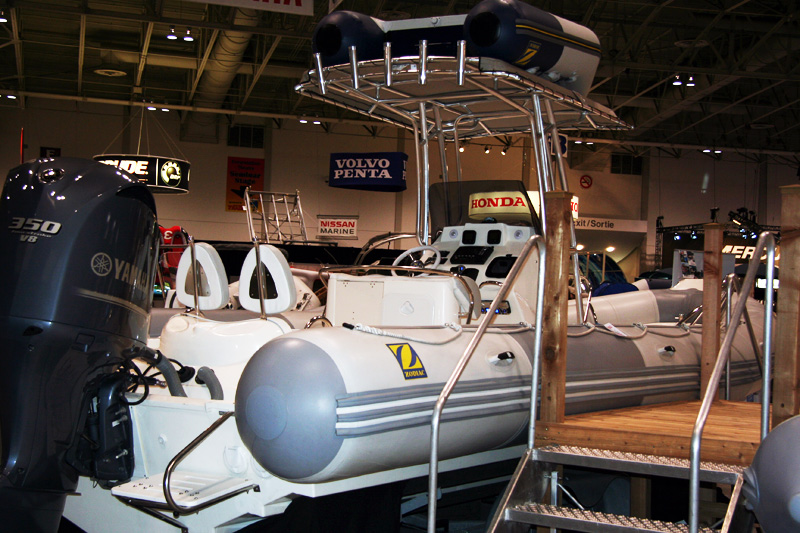 Zodiac with Yamaha Outboard at 2010 TIBS